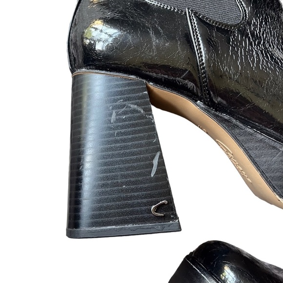 Circus NY Stace High Boot Black Size 9 Platform Block Heel Round Toe - Picture 10 of 11